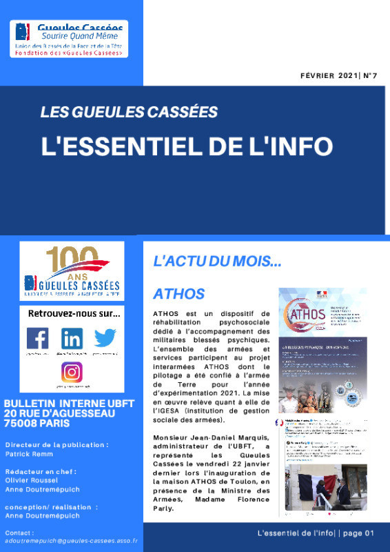 L'essentiel de l'info - Février 2021