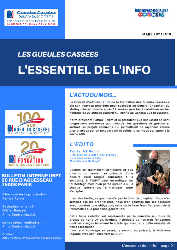 L'essentiel de l'info - Mars 2021