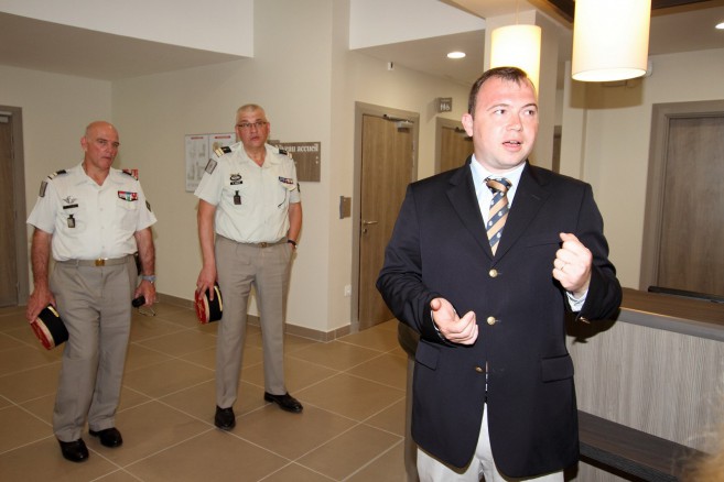 Bertrand Maurel, Directeur de l'EHPAD Résidence Colonel Picot présente l'établissement