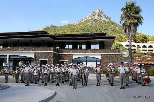 La Musique de la Légion Etrangère au Coudon, 12 septembre 2013