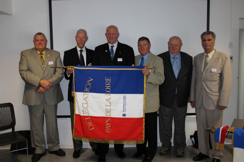 Réunion régionale, Pays-de-la-Loire, Pléneuf-Val-Andre, remise du nouveau drapeau, 7 septembre 2016