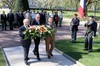 Réunion régionale, Alsace, Strasbourg, dépôt de gerbe, 11 avril 2018