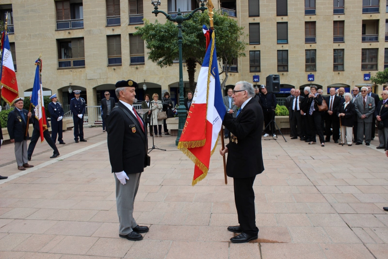 Réunion régionale Corse, Ajaccio, remise du nouveau drapeau, 2 avril 2016