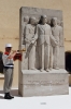 Le monument des fondateurs des "Gueules Cassées" récemment transféré du château de Moussy