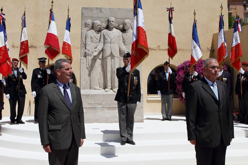 Les récipiendaires, Henri de Bonnaventure et Michel Clicque